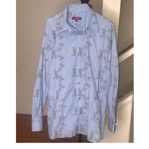 Report Shirt Floral button down shirt